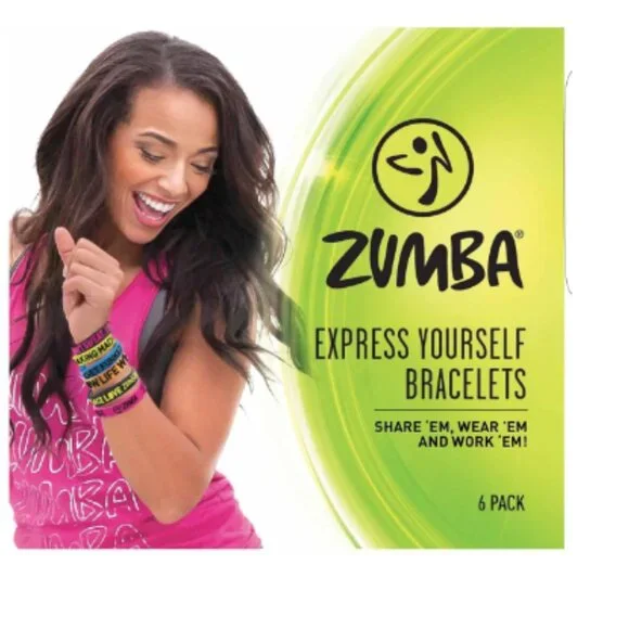 Zumba A0A00524 Express Yourself Bracelets (6PK) Visit the ZUMBA     18 Bags - Picture 2 of 3